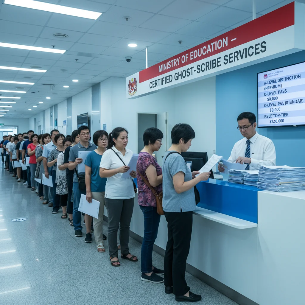 Singapore Slurp: Singapore Formalises Black Market Essay Ghostwriting Under New MOE Scheme