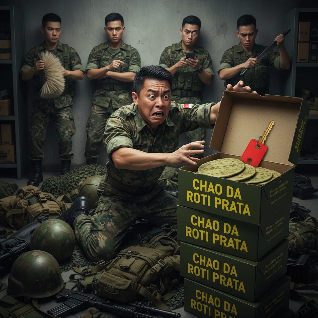 Singapore Slurp: Singapore National Service Range Day Delayed Indefinitely By Lost Prata Key