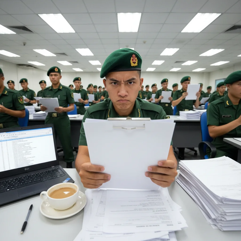 Singapore Slurp: Singapore National Service Now Certifies Recruits In Advanced Time-Wasting Techniques