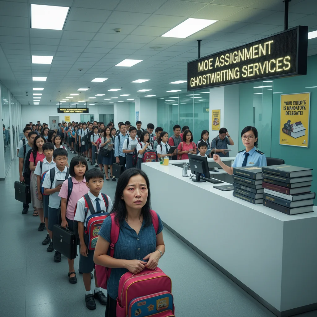 Singapore Slurp: Singapore Formalises Ghostwriting Economy To Streamline Student Academic Failure.