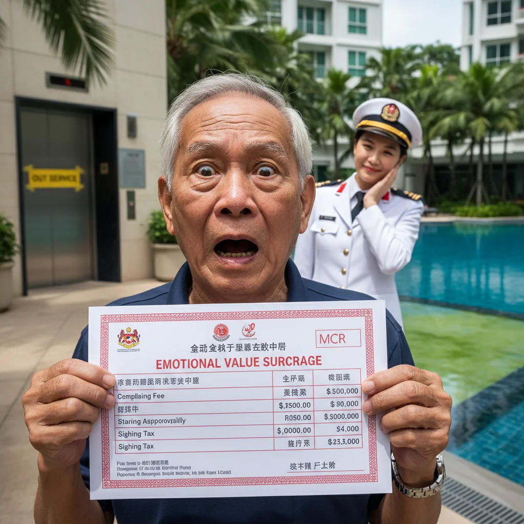 Singapore Slurp: Singapore Condo Fees Now Include Surcharge For Expressing Sadness