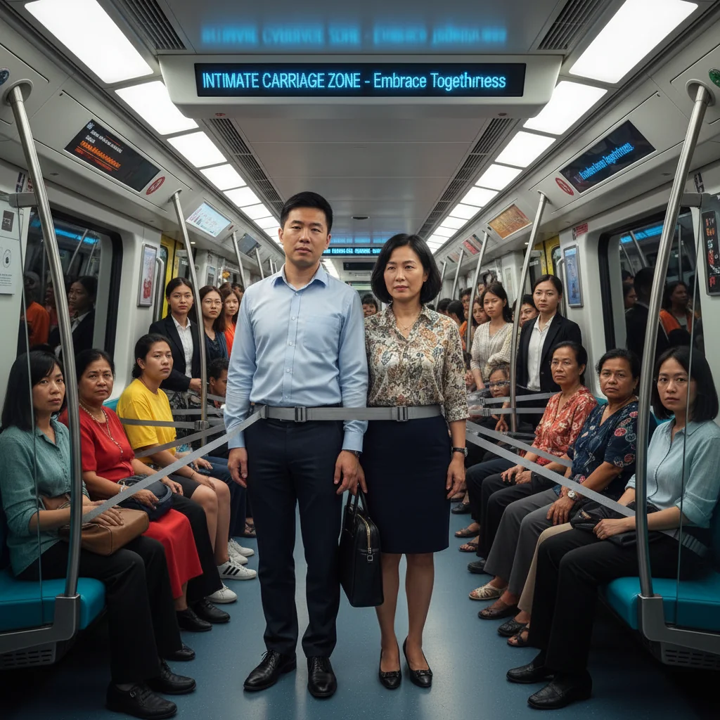 Singapore Slurp: Singapore MRT Now Mandates Total Loss of Personal Space for ‘Societal Cohesion’