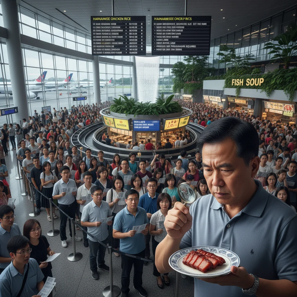 Singapore Slurp: Singapore Airport Now Only Accepts Bookings For Plane Food, Not Flights