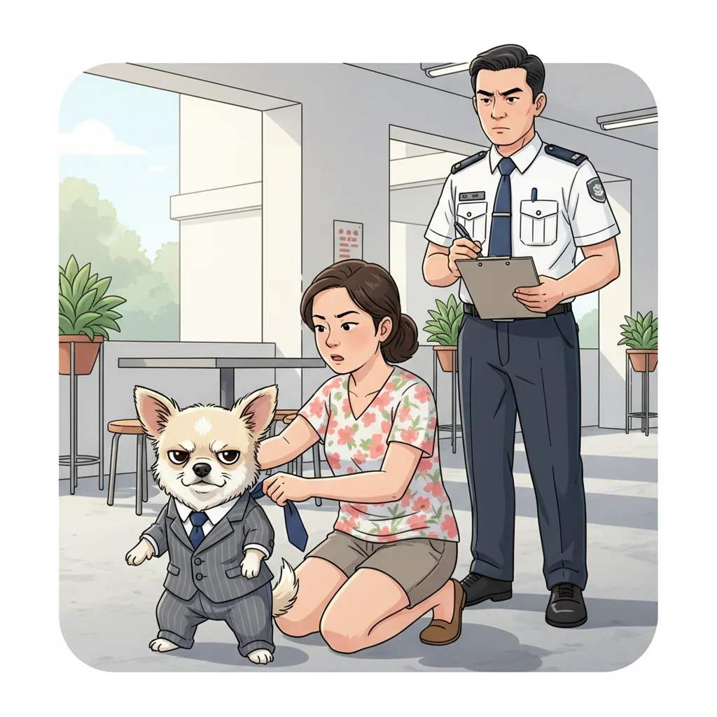 Singapore Slurp: Singapore Mandates Pets Must Wear Three-Piece Suits To Curb Unruly Barking