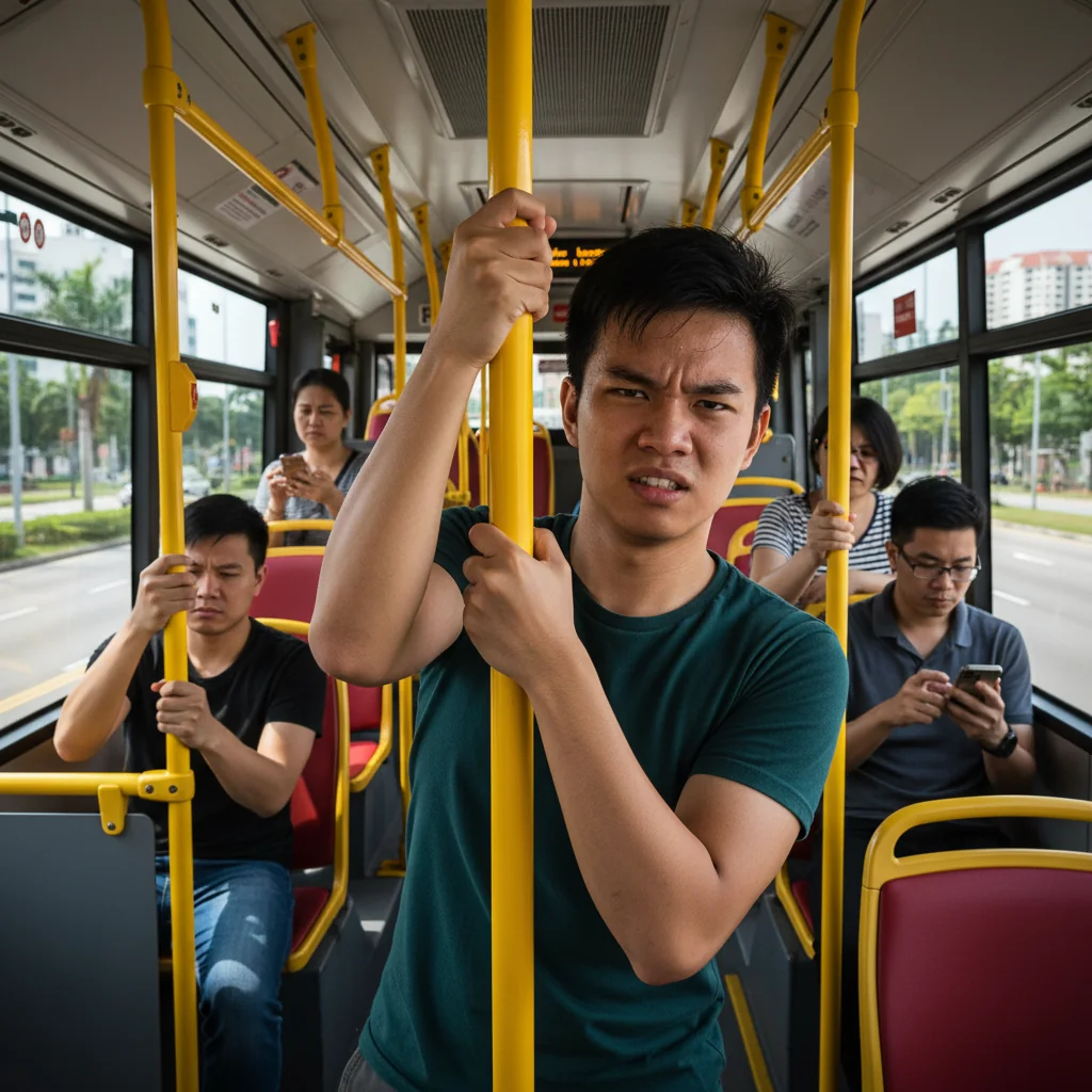 Singapore Slurp: Singapore Replaces Bus Leaning With Mandatory, Taxable Pole Holding