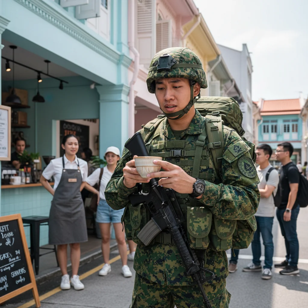 Singapore Slurp: Singapore National Service Now Demands Random Weekend Call-Ups For 'Drainpipe Guard Duty'