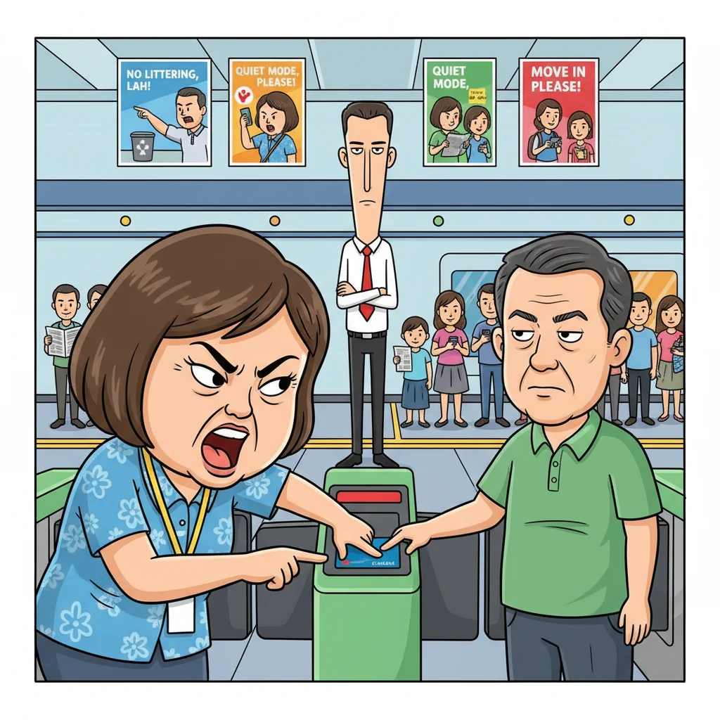 Singapore Slurp: Singapore Government Unveils New Mascots to Teach Adults How to Stand In Line