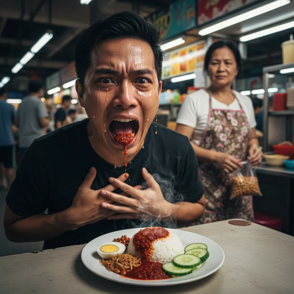 Singapore Slurp: Singapore Study Finds Nasi Lemak Sambal Is Actually Truth Serum