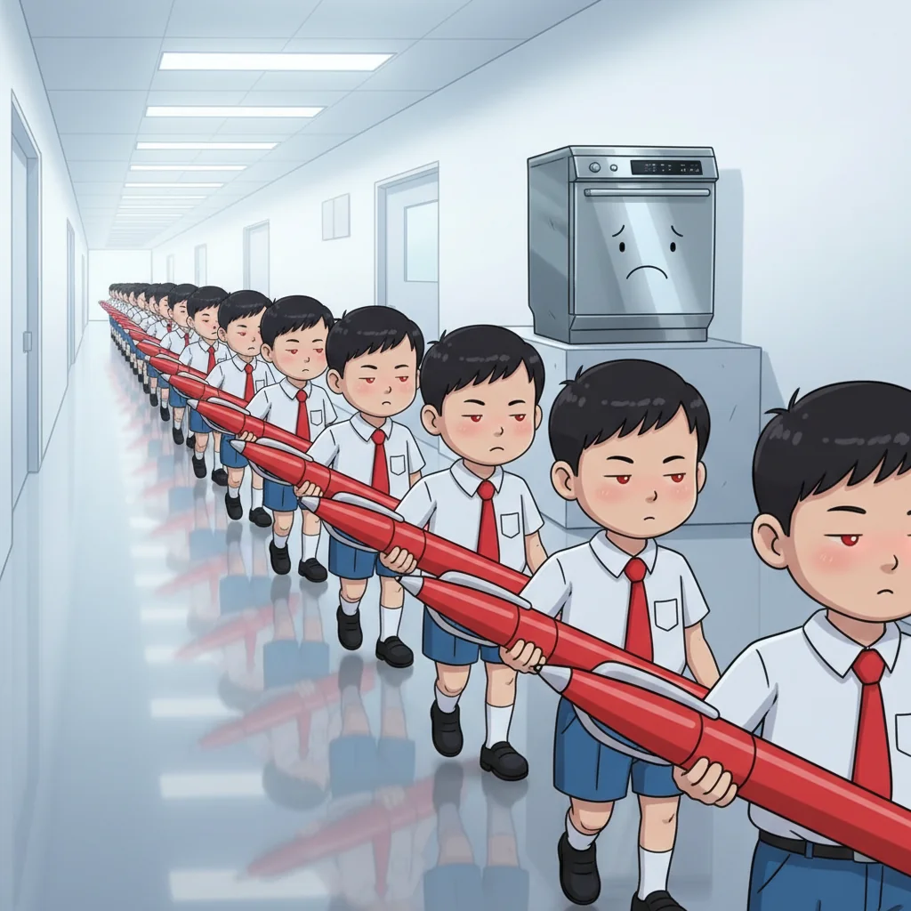 Singapore Slurp: Singapore Rote Learning Creates World's Most Efficient Human Filing Cabinets