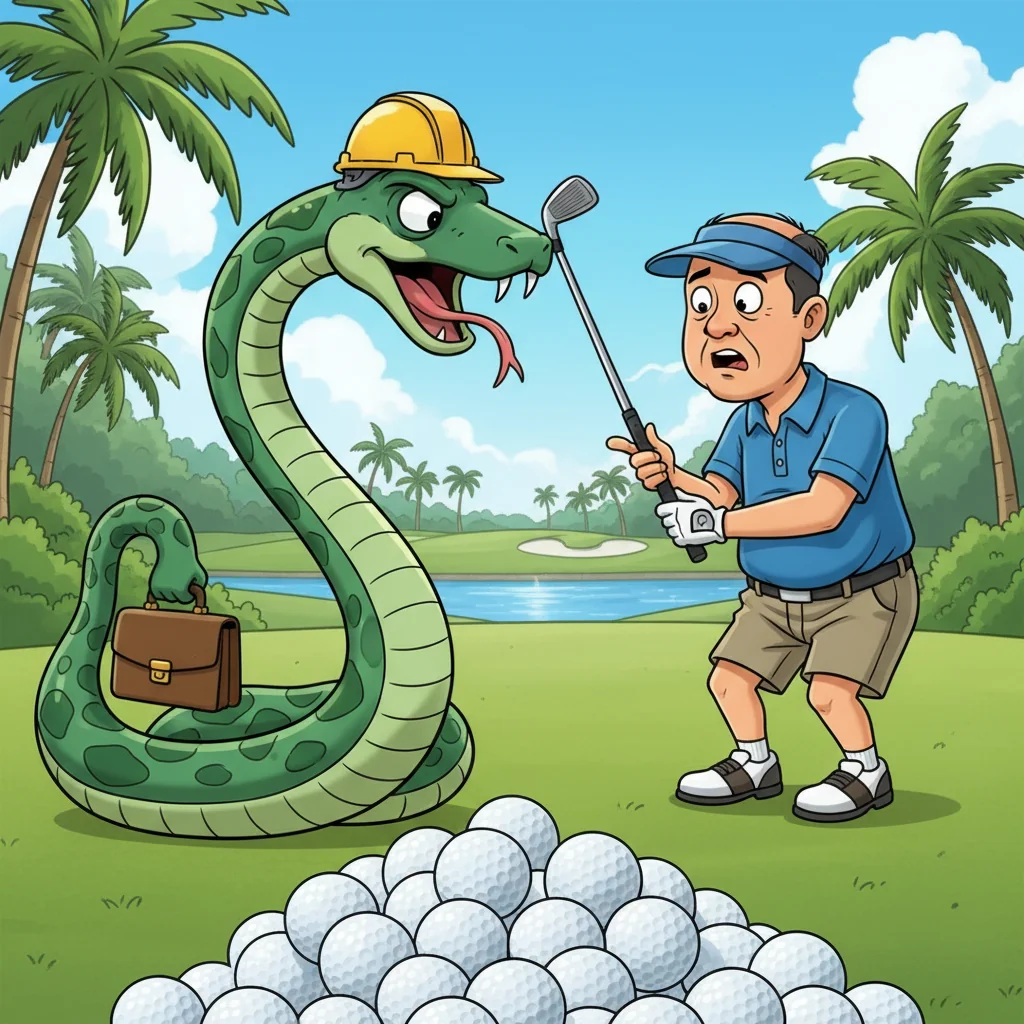 Singapore Slurp: Singapore Golf Snakes Demand Equity Stake in Lost Ball Economy