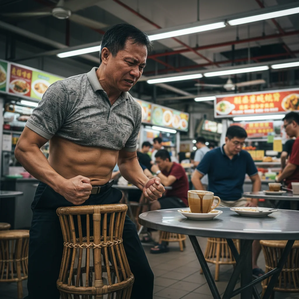 Singapore Slurp: Singapore Hawker Upgrades Now Require Patrons To Perform Squats For Chicken Rice