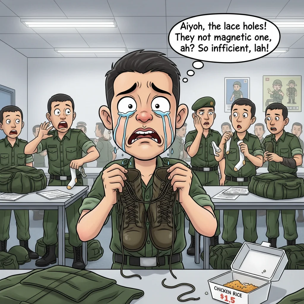 Singapore Slurp: National Service Chaos Proves Singaporean Sons Can't Find ICs