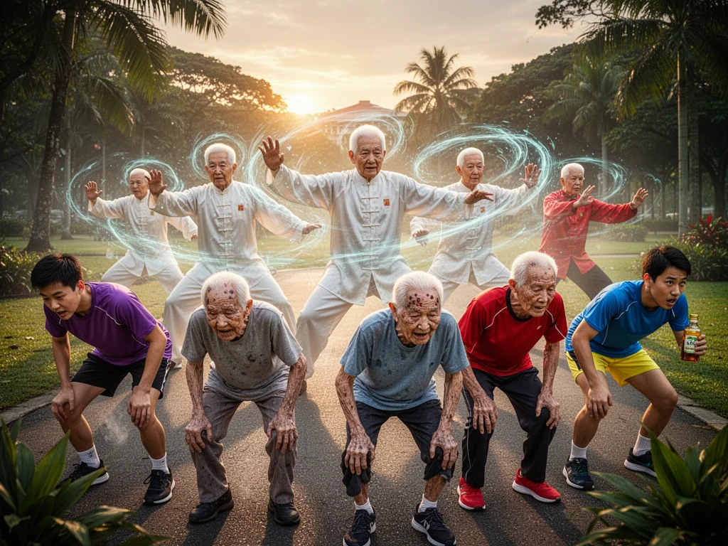 Singapore Slurp: Singapore Tai Chi Groups Reclassified As Slow-Motion Apex Predators By NParks