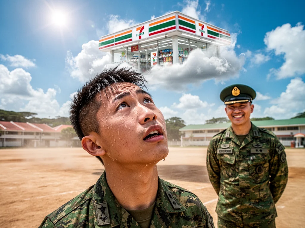 Singapore Slurp: MINDEF Admits Singapore National Service Actually $2 Billion Social Experiment In Misery