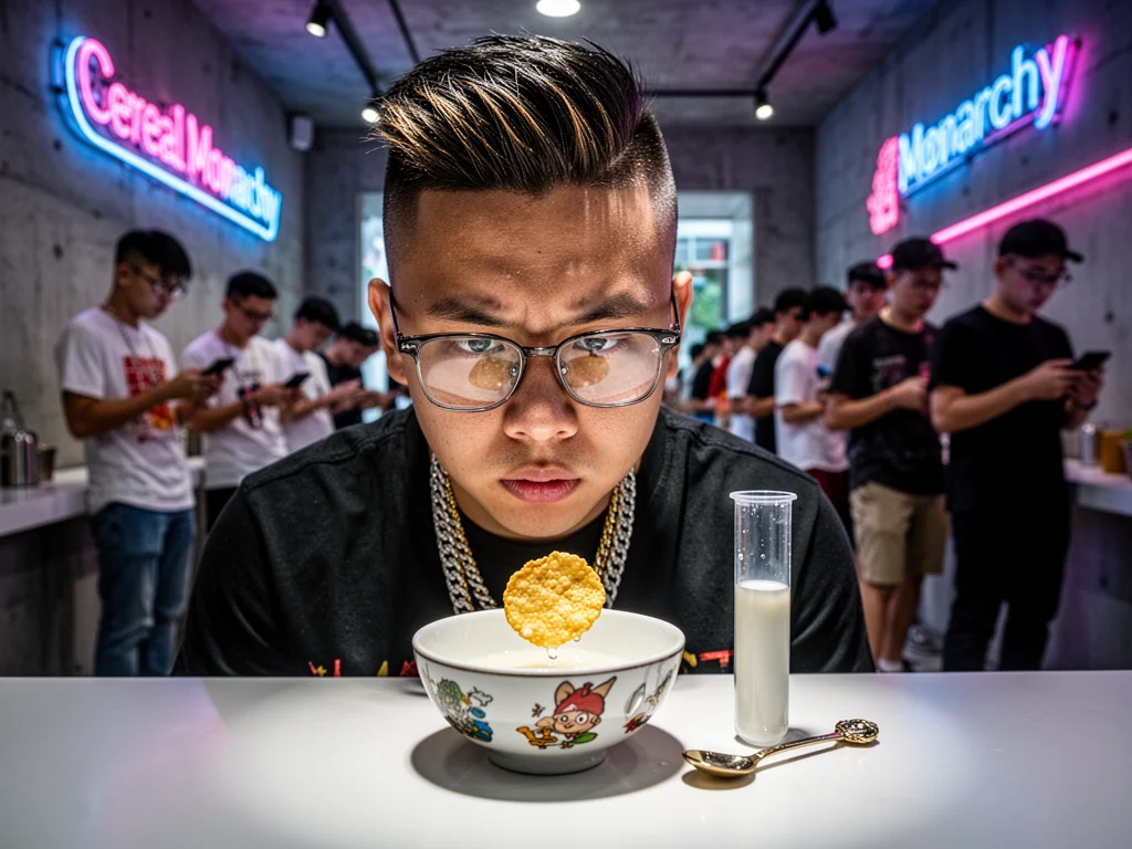 Singapore Slurp: Singapore Hipsters Queue Four Hours For $48 Bowl Of Deconstructed Soggy Cornflakes