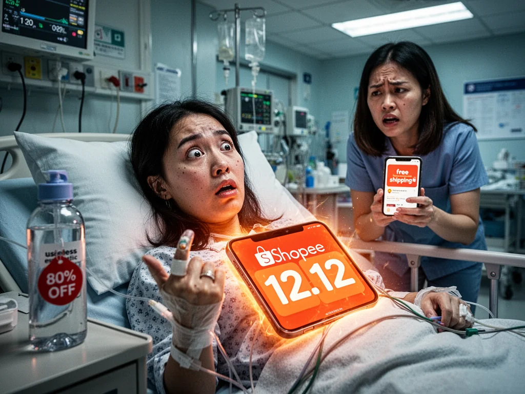 Singapore Slurp: Singapore Woman Enters Coma After Missing 12AM Flash Sale By One Nanosecond