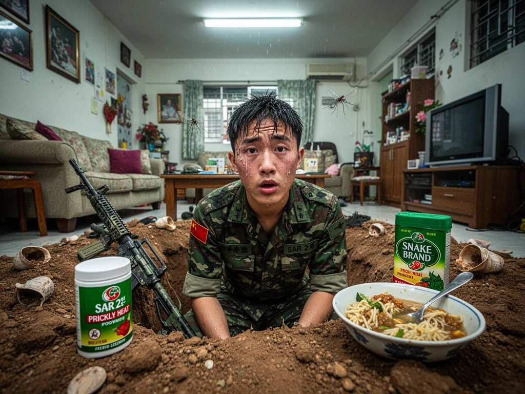 Singapore Slurp: Singapore NS Recruit Suffering Severe Withdrawal Symptoms After Last Field Camp