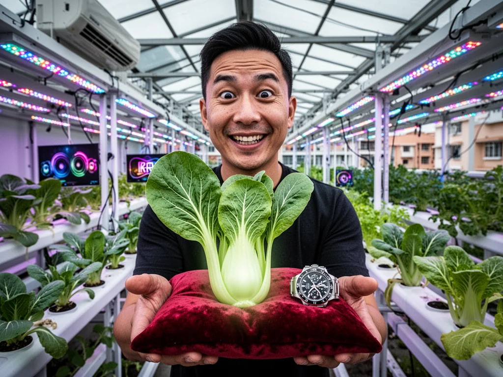 Singapore Slurp: Singapore Rooftop Greenhouses Successfully Produce $80 Cabbage Infused With Carpark Fumes