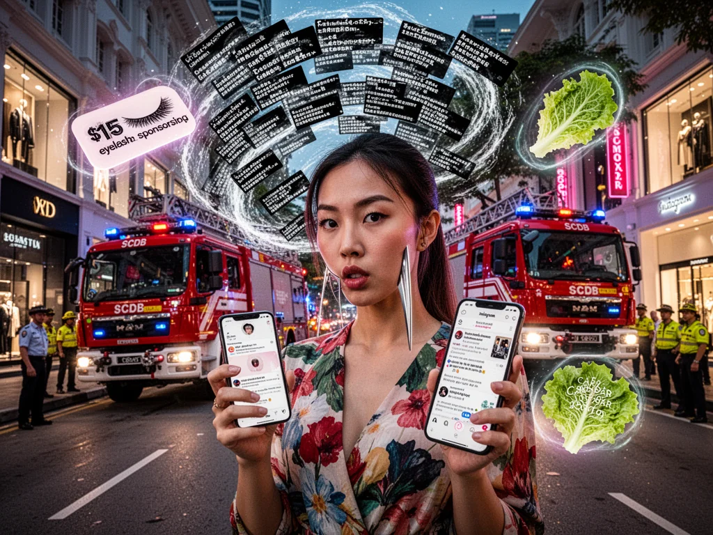 Singapore Slurp: Singapore Woman Declares National Emergency After Friend Posts Unedited Group Photo