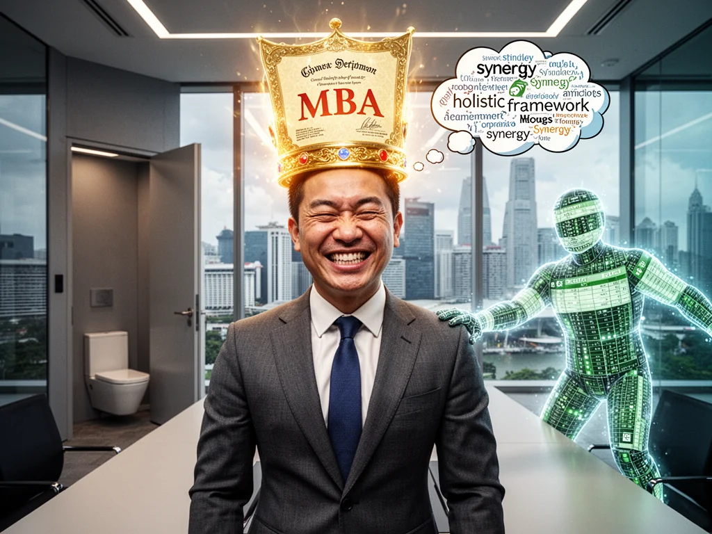 Singapore Slurp: Singapore Man Spends $120k On MBA To Learn How To Forward Emails