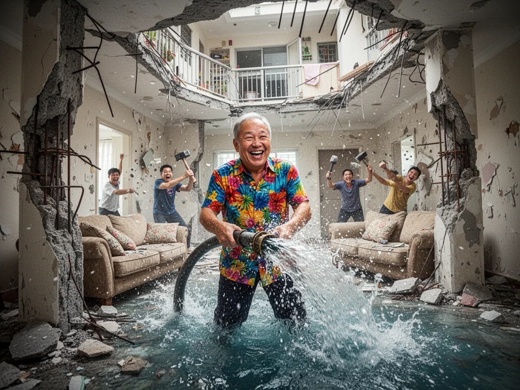 Singapore Slurp: Singapore Residents Dismantle Own Roofs To Prove Condo ‘Beyond Economical Repair’