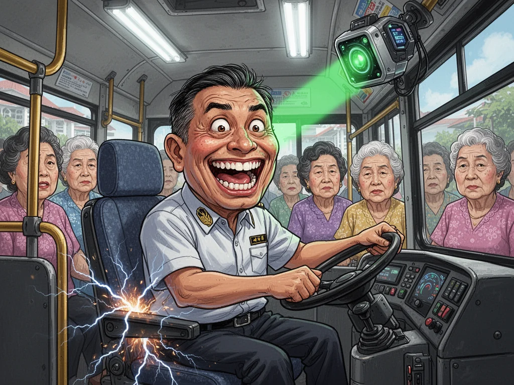 Singapore Slurp: Singapore Bus Drivers To Be Tasered For Failing To Greet Miserable Passengers
