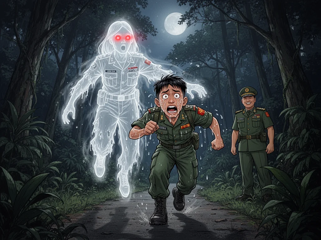 Singapore Slurp: MINDEF Enlists Tekong’s Ghosts to Combat Singapore’s National Service Recruitment Shortfall