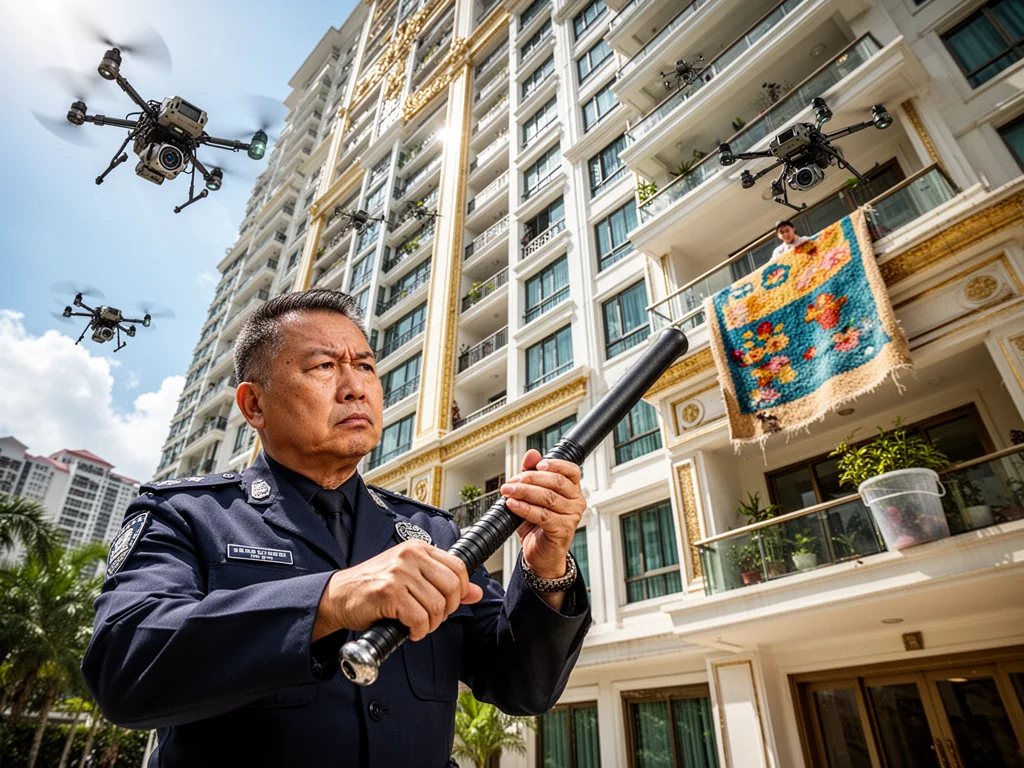 Singapore Slurp: Singapore MCST Authorises Tactical Airstrike on Resident’s Unauthorised Balcony Towel