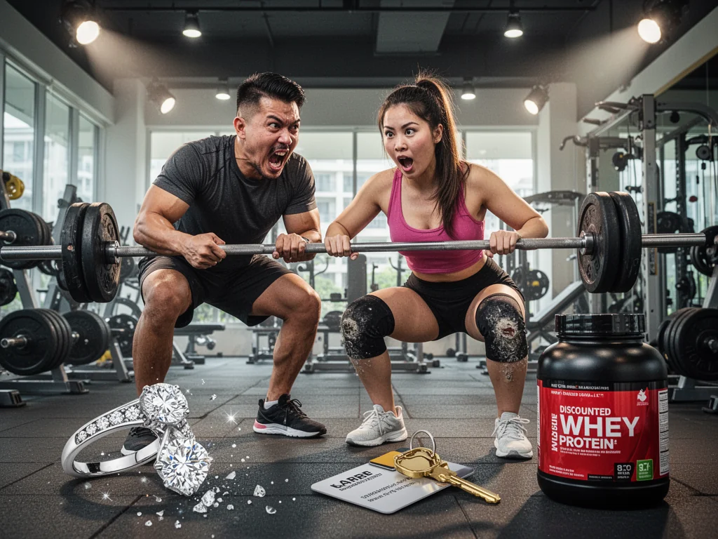 Singapore Slurp: Singapore Couples Replace Foreplay With Aggressive Mutual Spotting At Midnight Gymmboxx