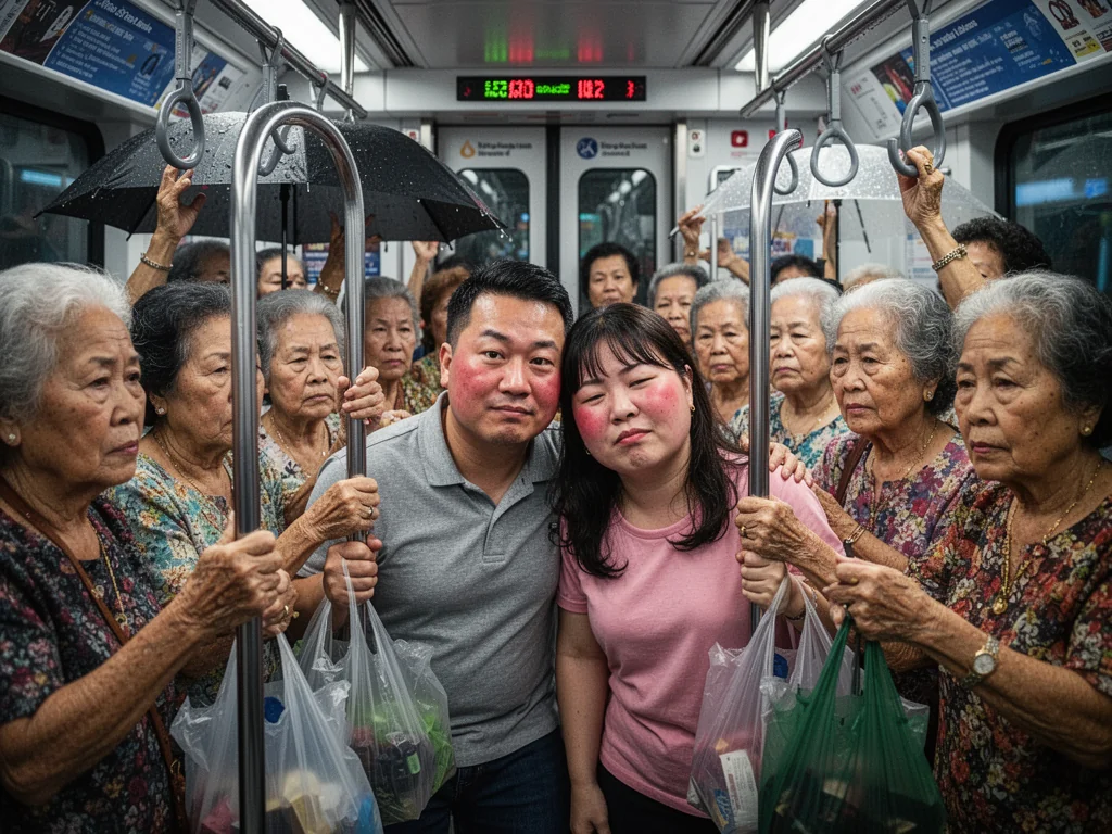 Singapore Slurp: Singapore Couple Achieves Peak Sexual Intimacy During 45-Minute SMRT Signal Failure