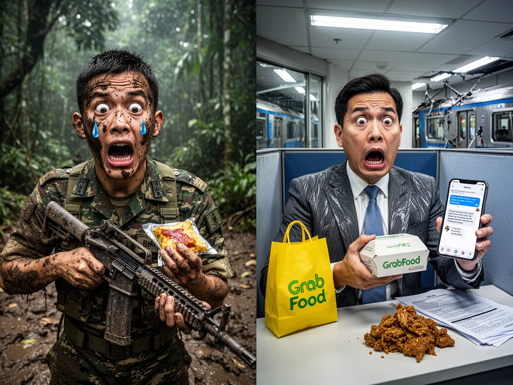 Singapore Slurp: Singapore NS Recruits Claim Jungle Trench Beats Open-Plan Office Hell