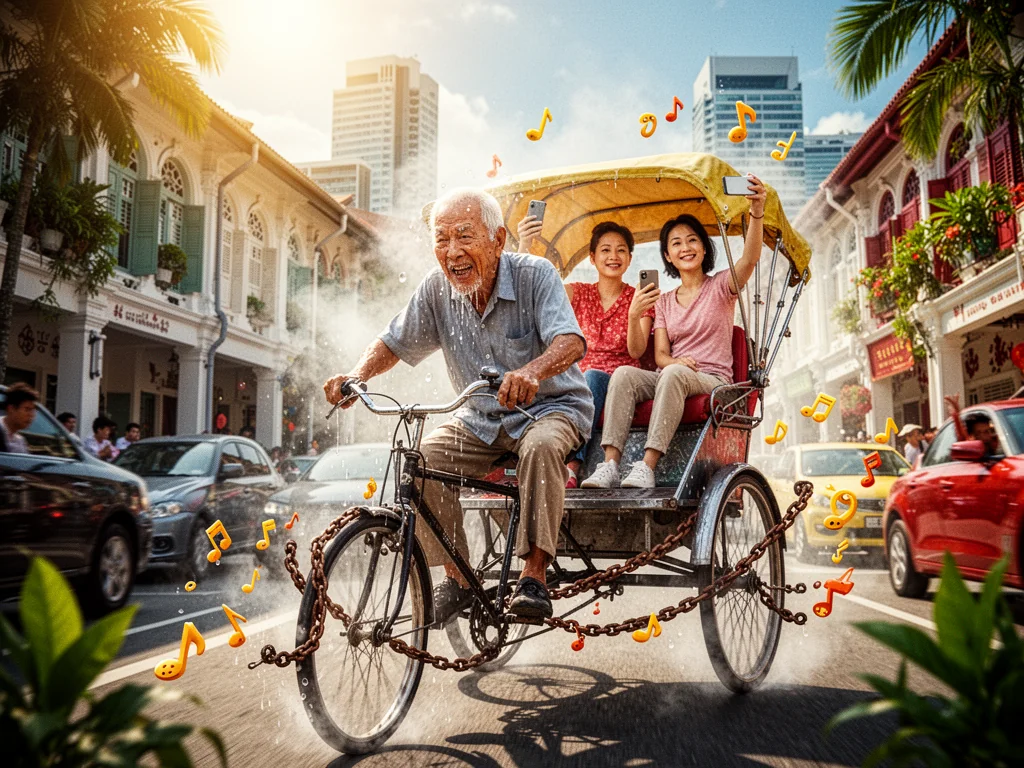 Singapore Slurp: Singapore Tourism Replaces Green Energy Goals With 50,000 Sweaty Trishaw Uncles