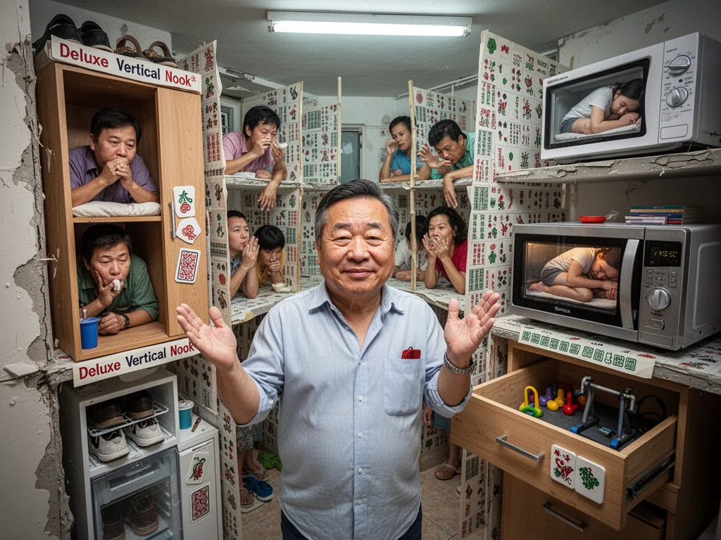 Singapore Slurp: Singapore Landlord Wins Award After Subdividing Single Bomb Shelter Into Triplex