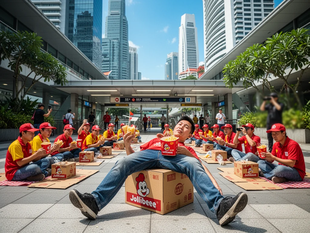 Singapore Slurp: Singapore Wildlife Experts Track Weekly Migration Of Cardboard-Nesting Humans To Orchard