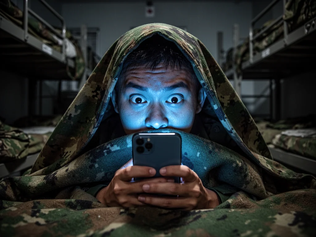 Singapore Slurp: Singapore National Service Recruit Deploys Tactical Thirst To Avoid Post-ORD Loneliness