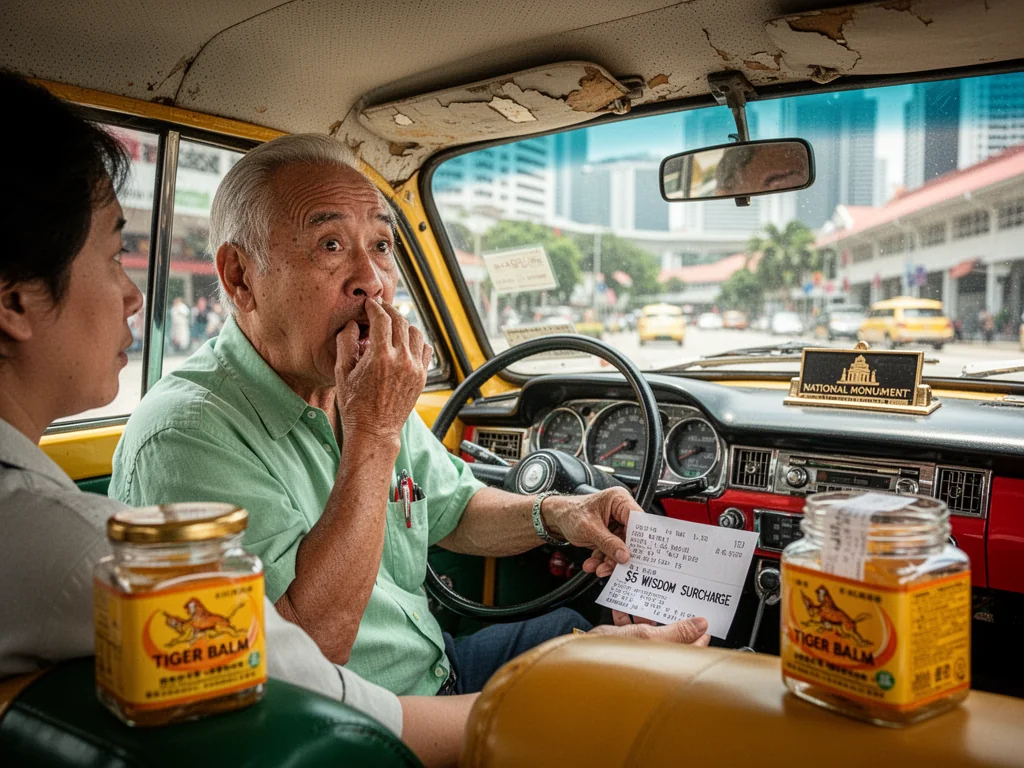 Singapore Slurp: Singapore Declares Foul-Smelling Taxi Uncles National Monuments To Preserve Verbal Abuse