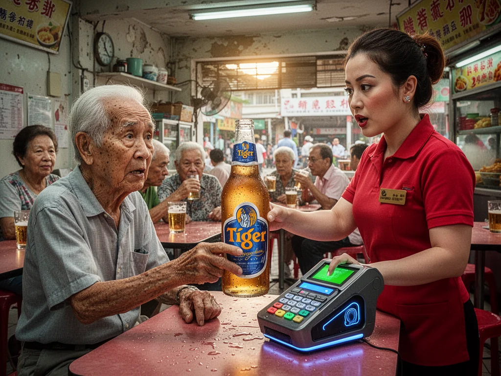Singapore Slurp: Singapore Man Declared Bankrupt After Ordering Second Large Bottle Of Tiger
