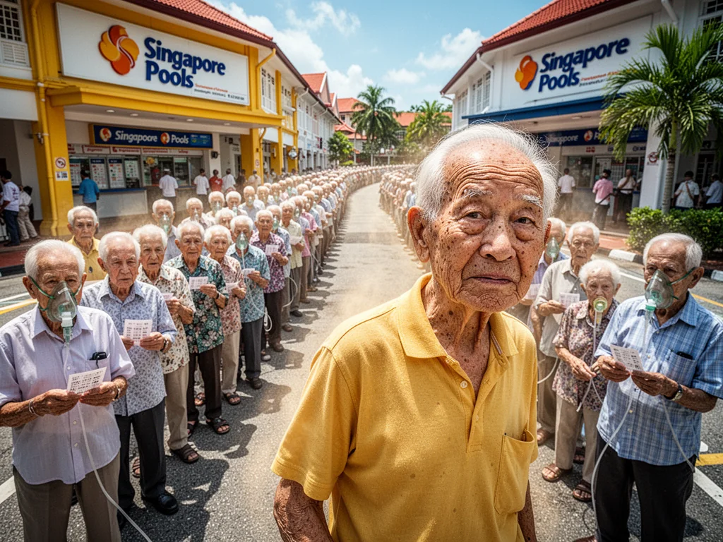 Singapore Slurp: Singapore Recognises Standing In 4D Queues As Professional Olympic Sport
