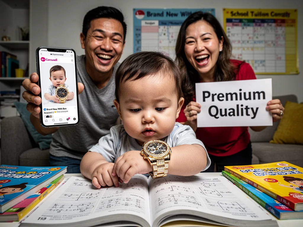 Singapore Slurp: Singapore Couple Names Newborn ‘Rolex’ To Ensure He’s Always On Time For Tuition