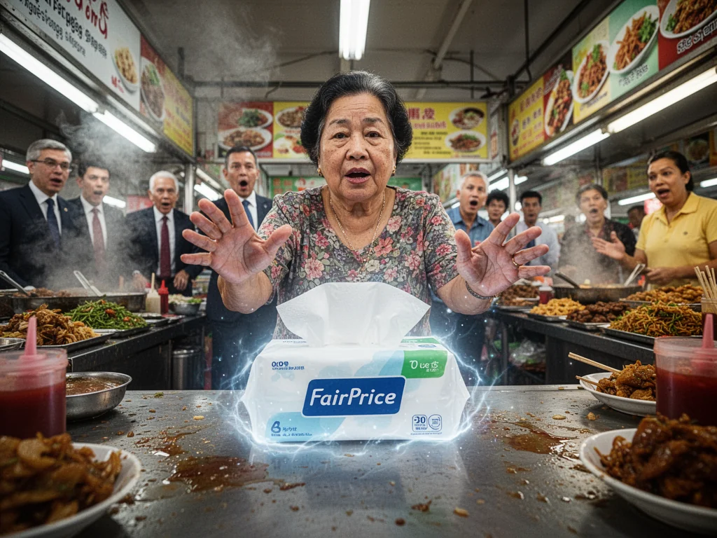 Singapore Slurp: Singapore Grants Sovereign Diplomatic Immunity To Single Packet Of FairPrice Tissue