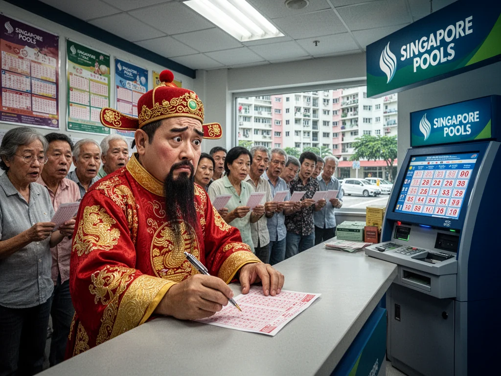 Singapore Slurp: God Of Fortune Caught Betting On Toto To Afford Singapore's $200k COEs