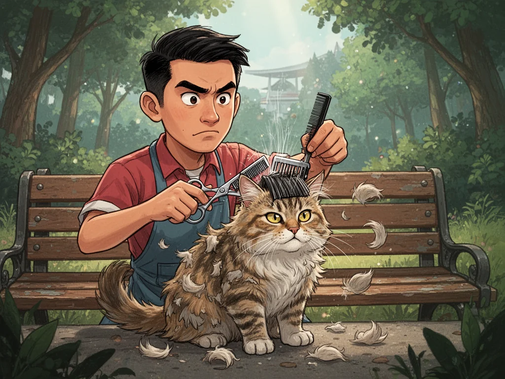 Singapore Slurp: Sinkie Sent To IMH After Giving Cat Shittier Haircut Than SAF Recruit