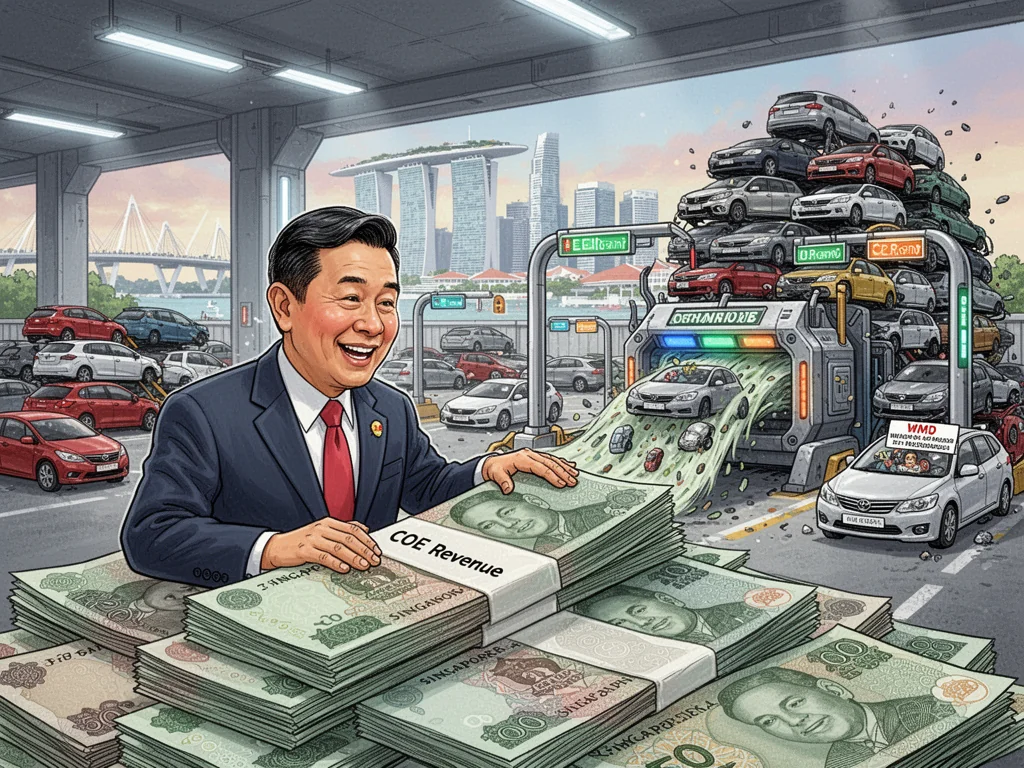 Singapore Slurp: Singapore Seizes 185 Vehicles To Protect Sinkies From The Horror Of Cheap Rides