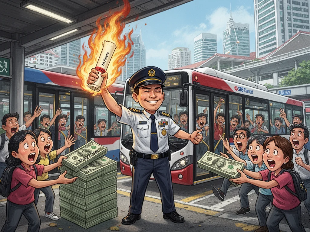 Singapore Slurp: Singapore Law Students Drop Out For $20k Bus Captain Sign-On Bonus