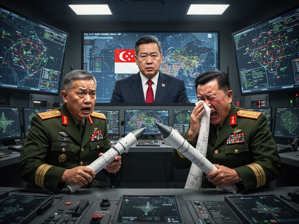 Singapore Slurp: Middle East Superpowers Cease Fire After Singaporean Minister Calls Conflict A ‘Failure’