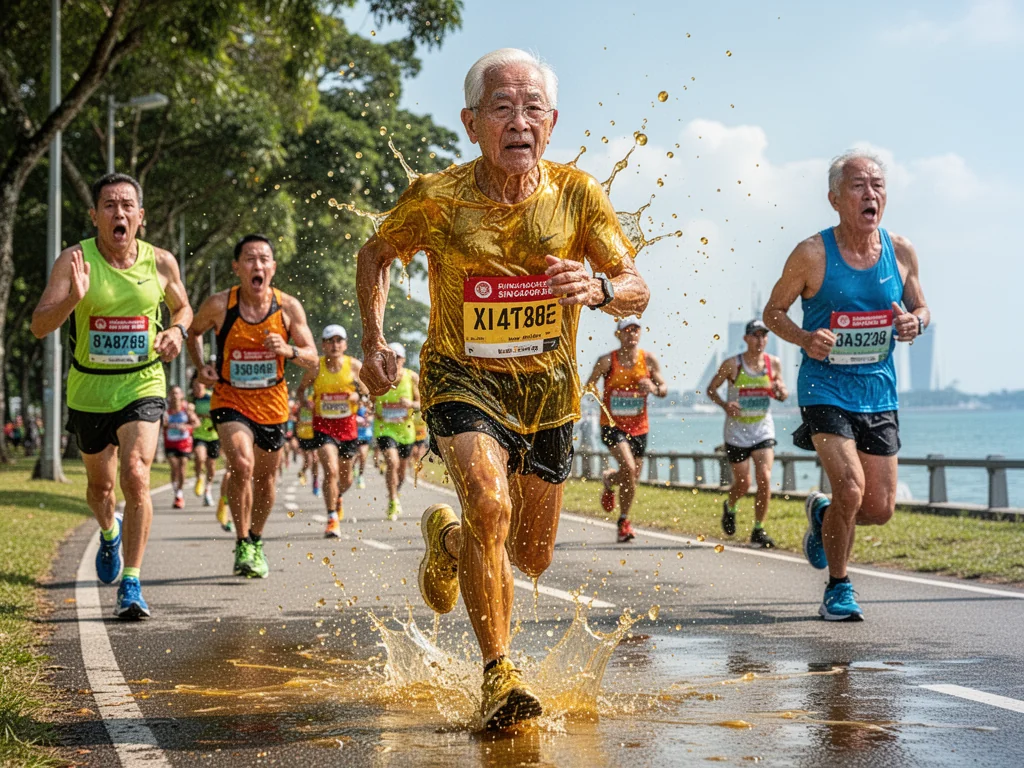 Singapore Slurp: Sinkies Begin Soaking Themselves in Urine to Shave Seconds Off Marathon PB