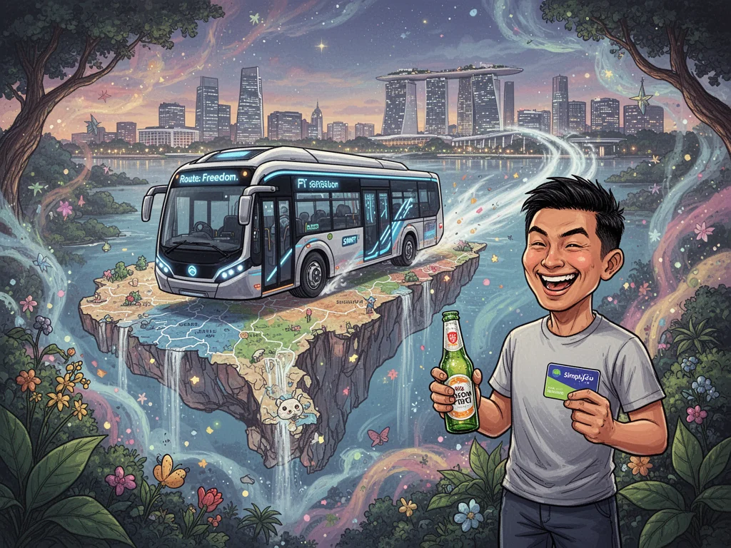 Singapore Slurp: Sinkie Successfully Escapes Singapore By Simply Trying New SMRT Bus Route