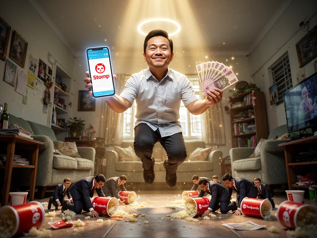 Singapore Slurp: Sinkie Achieves Godhood After Successfully Weaponizing Stomp For $16 Refund