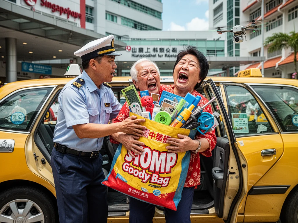 Singapore Slurp: Sinkies Horrified As Cabby Helps Dying Man Instead Of Filming For Stomp