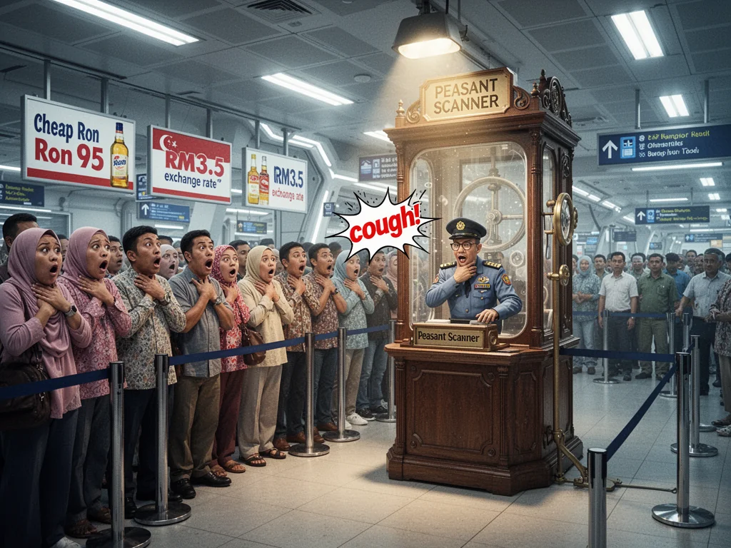 Singapore Slurp: Sinkies Demand ICA Install ‘Peasant Scanners’ To Detect Incoming Malaysian Germs